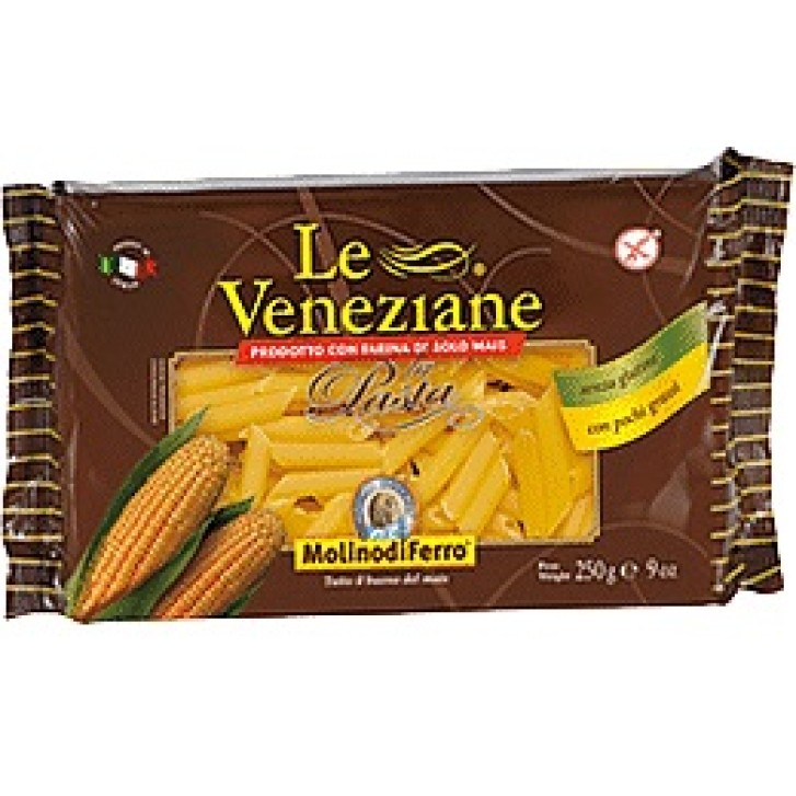 Le Veneziane pasta senza glutine Penne Rigate 250 gr