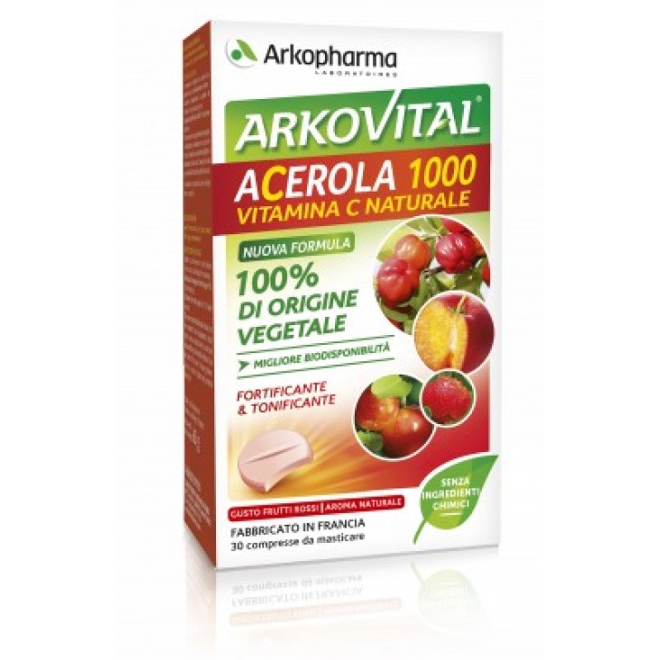 Arko Acerola 1000 compresse masticabile per le difese Immunitarie