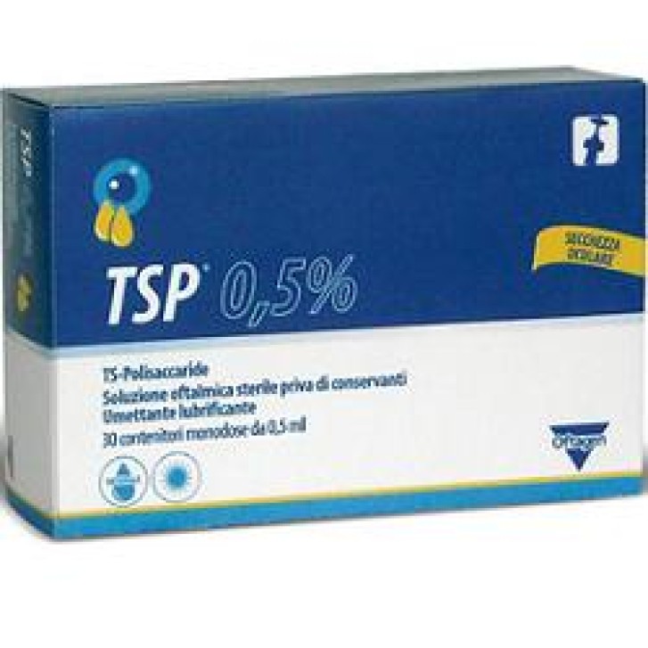TSP 0,5% Soluzione Oftalmica 30 Flaconi da 0,5 Ml