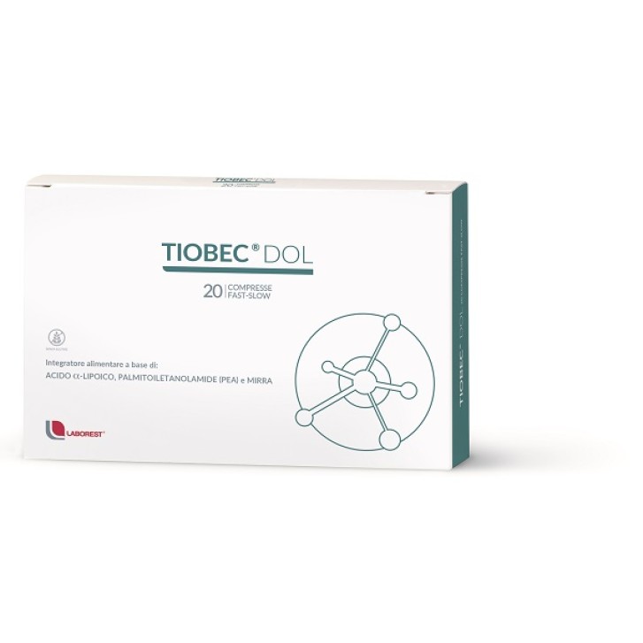 Tiobec Dol integratore antiossidante 20 Compresse