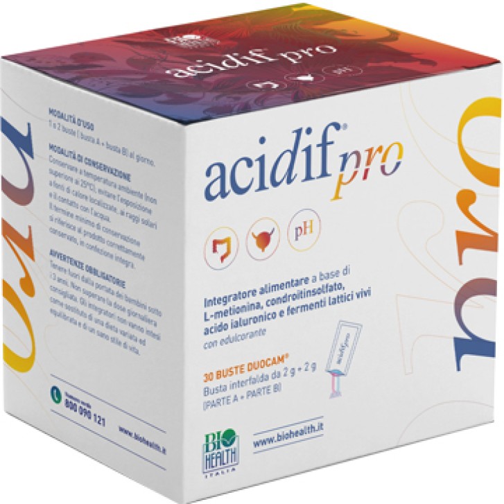 Acidif pro integratore per la flora intestinale 30 bustine