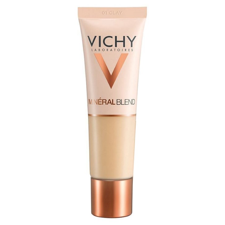 Vichy Minralblend Fondotinta Minerale Idratante Lunga Tenuta 01 30 ml