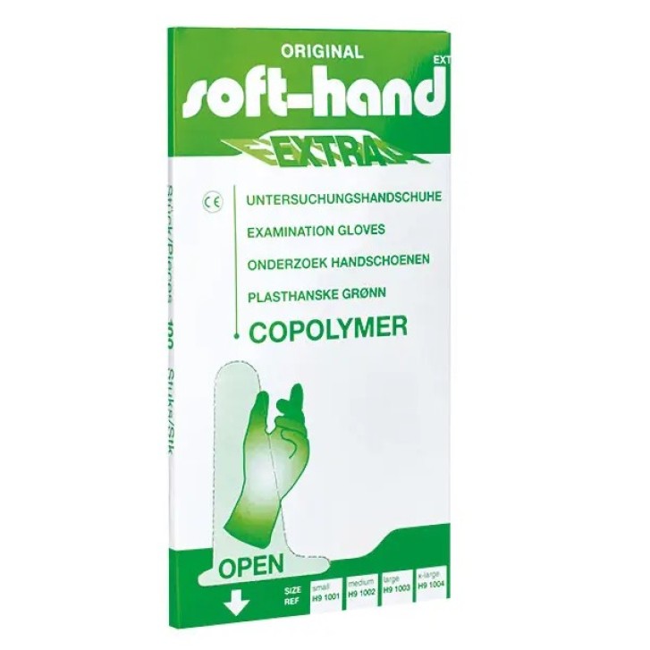 SOFT HAND EXTRA guanti copolimero taglia S