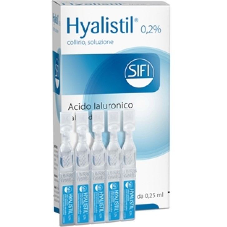 HYALISTIL*20 monod collirio 0,25 ml 0,2 %