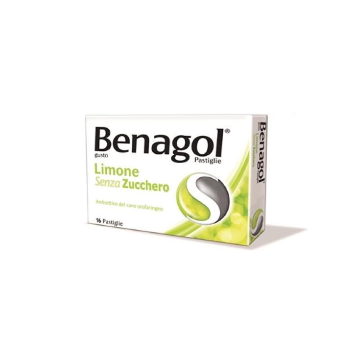 BENAGOL 16 pastiglie limone senza zucchero